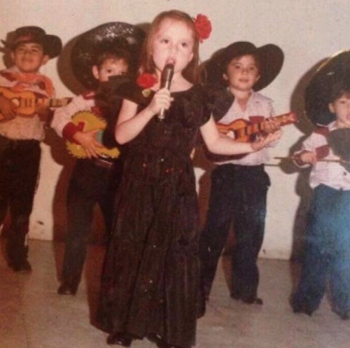Así lucía Susana Morazán de niña. (Foto: Instagram)