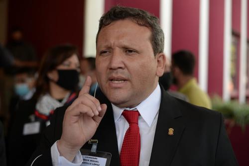 Erick Castillo candidato a magistrado para la CC. (Foto: Wilder López/Soy502)