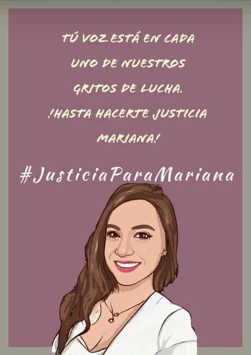 La comunidad universitaria exige una respuesta al crimen cometido contra Mariana Sánchez. 