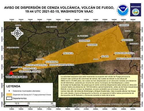 volcán de fuego, insivumeh, erupción volcán de fuego, actividad volcánica, guatemala, soy502