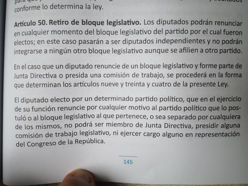 reforma electoral, tse, guatemala, congreso, ley electoral, transfuguismo