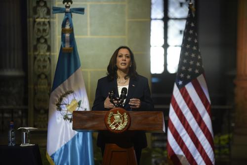 La vice Presidenta de EEUU, Kamala Harris vino a Guatemala a inicios de junio a reforzar su mensaje anticorrupción y la problemática de la migración irregular. (Foto: Wilder López/Soy502)