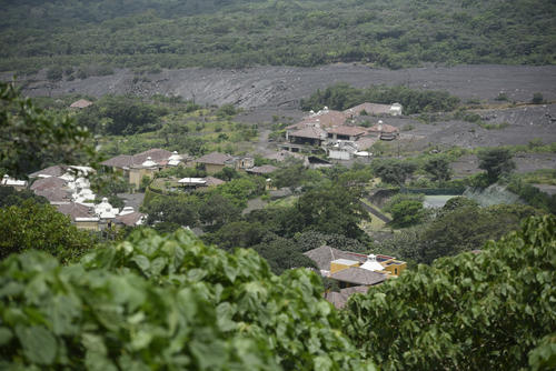 El área afectada por la erupción del volcán de Fuego. (Foto: Wilder López/Soy502) 