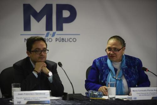 El fiscal Sandoval espera que la jefa del MP apruebe la presentación de 10 antejuicios. (Foto ilustrativa /archivo/Soy502) 