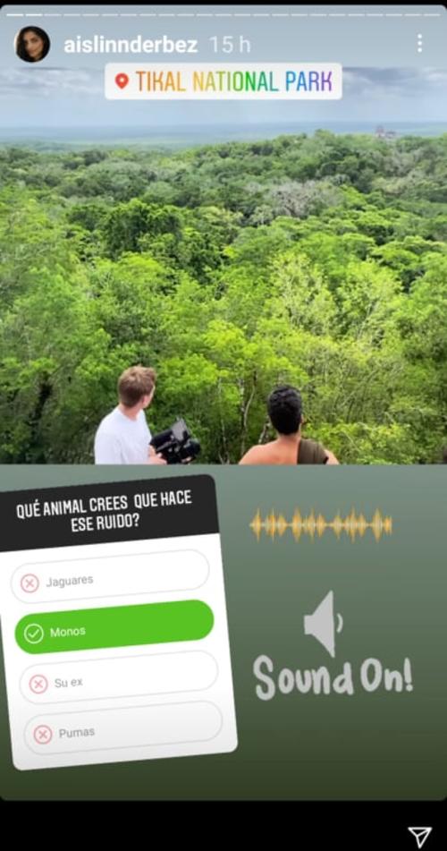 Aislinn Derbez, Tikal, extraño ruido, Petén, Selva