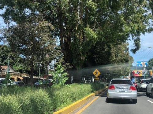 El tráfico en San Lucas es lento. (Foto: Fredy Hernández/Soy502) 