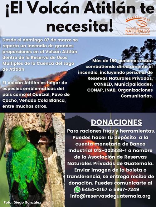 (Foto: AsociaciÃ³n de Reservas Naturales Privadas de Guatemala)