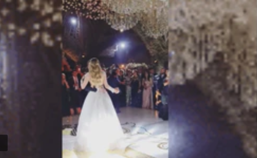 El momento del baile (Foto: captura de pantalla / Video IG@gonzalezhelfon/ Infobae)