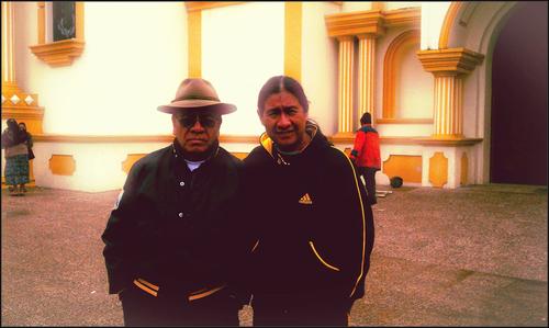 Dionicio Virvez y su padre Donato Virvez. (Foto: Dionicio Virvez)