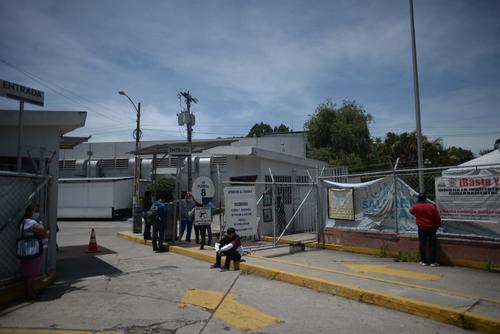 Ingreso único al hospital temporal Parque de la Industria. (Foto: Wilder López/Soy502)