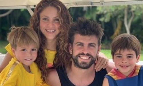 Sasha y Milán son los hijos en común de Shakira y Piqué. (Foto: Mamás Latinas)