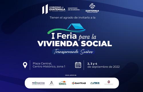 La Feria de la Vivienda social se realizará la próxima semana. (Foto: Ministerio de Economía)