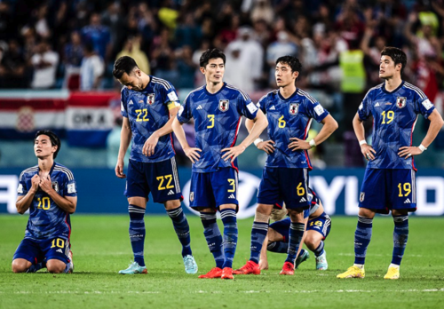 La selección japonesa quedó eliminada del Mundial de Qatar. (Foto: Twitter)