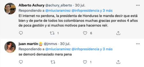 vicepresidenta colombia, alejandro giammattei, marta lucía