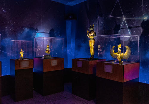 Los Tesoros de Egipto, museo interactivo, Pradera en Vistares, Banrural, Guatemala, Soy502