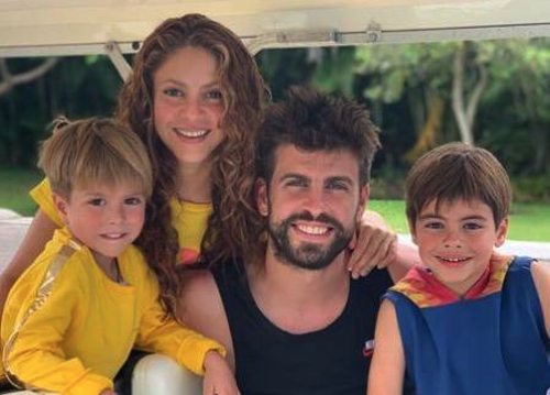 Shakira y Piqué tuvieron dos hijos. (Foto: El Universo)