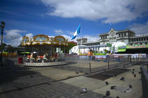 La Plaza de la Constitución será el epicentro de la celebración navideña. (Foto: Wilder López/Soy502)