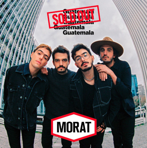 Morat en Guatemala logró un "sold out". (Foto: Instagram)