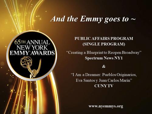 (Foto: New York Emmy Awards/Twitter)