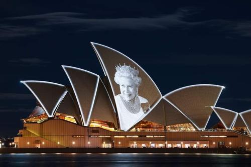 La reina en sydney