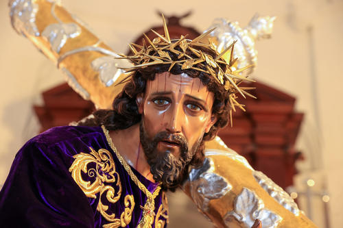 Jesús del Consuelo de la Recolección, andas más grandes, procesiones, guatemala, andas procesiones, semana santa