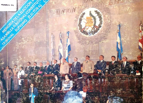 Esta fue la Asamblea Constituyente de 1984. (Foto: TSE)
