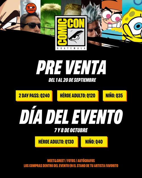 (Foto: Facebook/Comic-Con Guatemala)