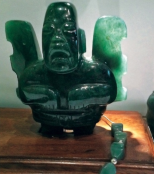 Colores jade, congreso arqueología, ruta jade maya, Mary Lou Ridinger 