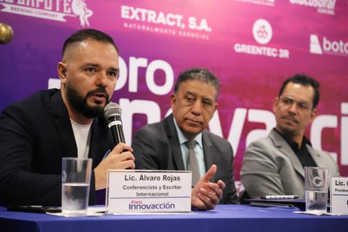 Álvaro Rojas, uno de los expositores en el Foro Innovación. (Foto: Agexport)
