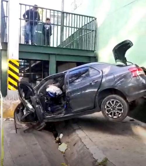 accidente de tránsito, San Lucas, Antigua Guatemala, 