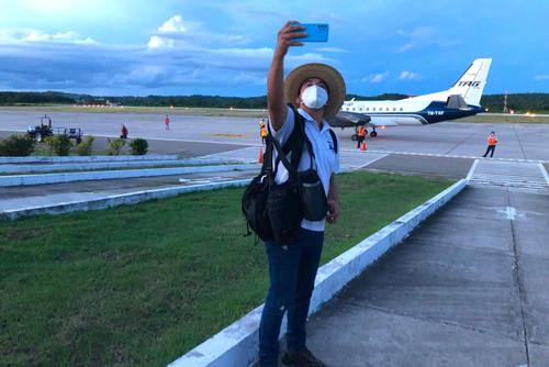 Tras 50 minutos de vuelo, llegarás desde la ciudad de Guatemala a Santa Elena, Petén. (Foto: Fredy Hernández/Soy502)