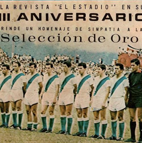 La selección guatemalteca de 1969. (Revista "El Estadio").