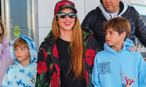 Shakira volvió a Barcelona con sus hijos. (Foto: Getty Images)