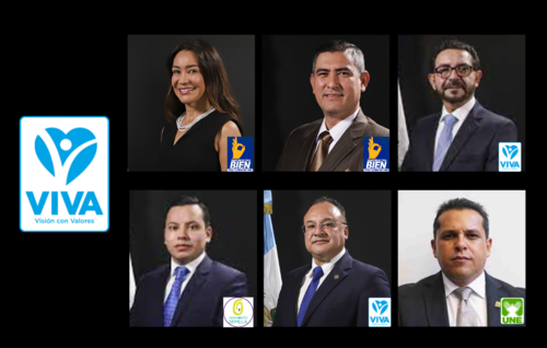 El partido Viva lleva a 6 diputados a la reelección. (Foto: Soy502)