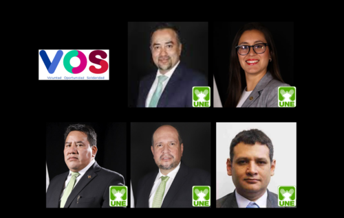 El partido VOS lleva a 5 diputados a la reelección. (Foto: Soy502)