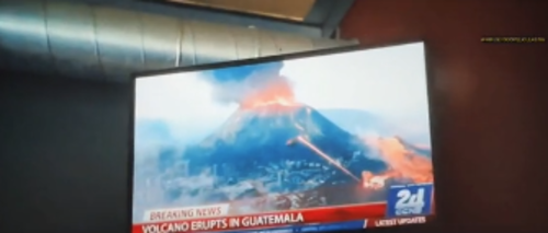 erupción volcan flash guatemala