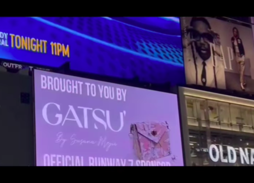 La marca guatemalteca apareció en pleno Times Square. (Foto: Gatsu)