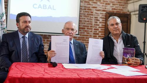 Edmond Mulet es candidato a la presidencia por Cabal: (Foto: Partido Cabal)