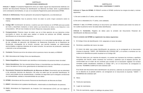 En el Diario de Centro América se publico el acuerdo. (Foto: captura de pantalla)