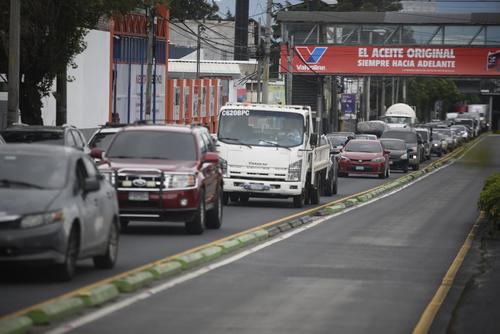 El tránsito aumentará en la Ciudad de Guatemala. (Foto: Wilder López / Soy502)