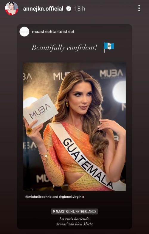 Miss Universo, Anne Jakrajutatip, Michelle Cohn, Guatemala