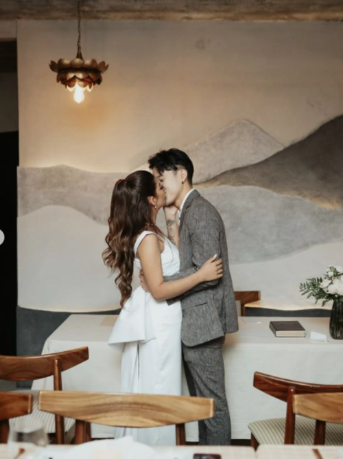 Han Sol Park, korean chapín, tiktoker, boda civil