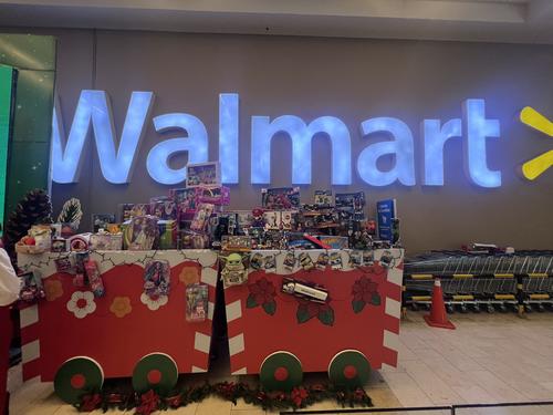 Navidad, Walmart, photoboot, fotografía, Árbol Coca-Cola, Santa Claus 