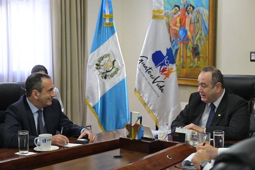 El asesor de seguridad de EE.UU., Philip Gordon, en reunión con el presidente Alejandro Giammattei. (Foto: Gobierno de Guatemala)