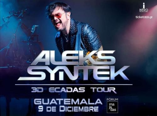 Aleks Syntek, concierto, Guatemala