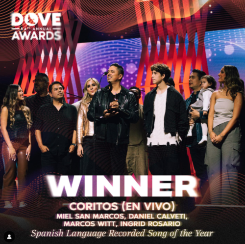 Miel San Marcos, premio, Dove Awards 