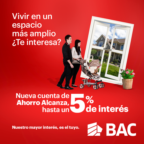 BAC, ahorro, metas, ingreso, cuenta, Soy502, Guatemala
