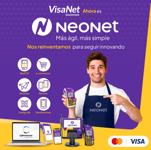 VisaNet, NeoNet, servicios, digital, transformación, Soy502, Guatemala