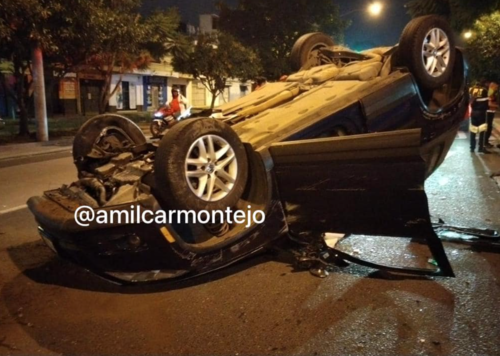 accidente de tránsito, La Pedrera zona 6, Ciudad de Guatemala 