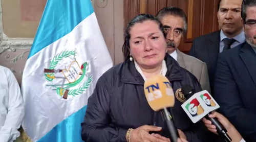 La magistrada Blanca Alfaro se encontraba consternada ante el actuar del MP en el TSE. (Foto: captura de video)